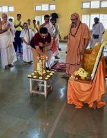 Deepaprajwalana and Upadesh by H.H. Swamiji - Kara Seva Shivir - SCM Shirali - 2025 - Day 1 (28 Dec 2025)